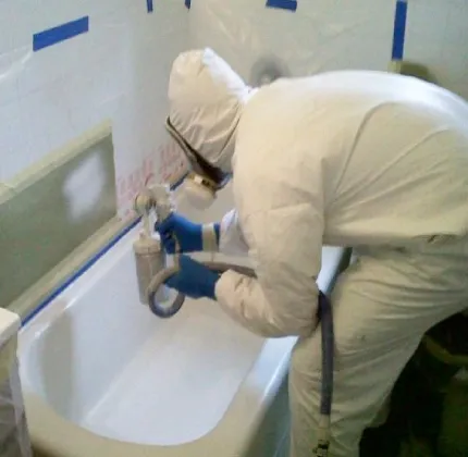 bathtub refinishing worker brooklyn
